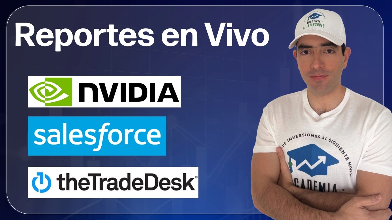 Nvidia, Salesforce y The Trade Desk Reportan 💰 Se Decide el Futuro de la Bolsa