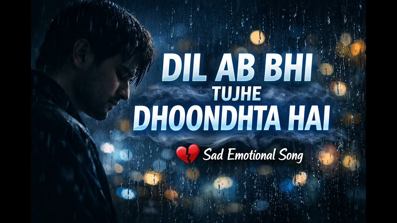 Dil ab bhi tujhe dhoondhta hai #slowedreverb #sadsong ❤️‍🩹💔#1million target 🎯