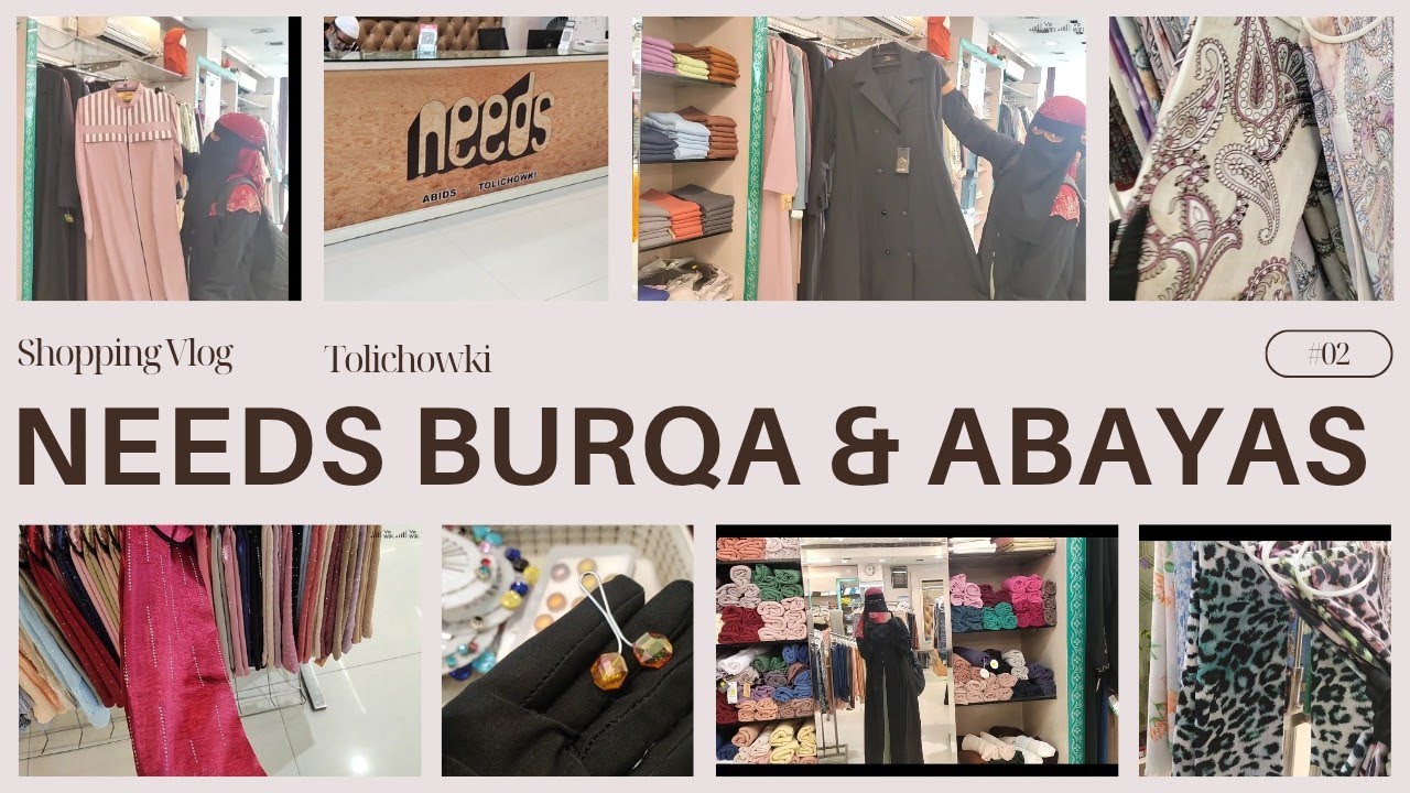 Shopping Vlog❗Needs Burqa & Abayas |Tolichowki|Hyderabad 