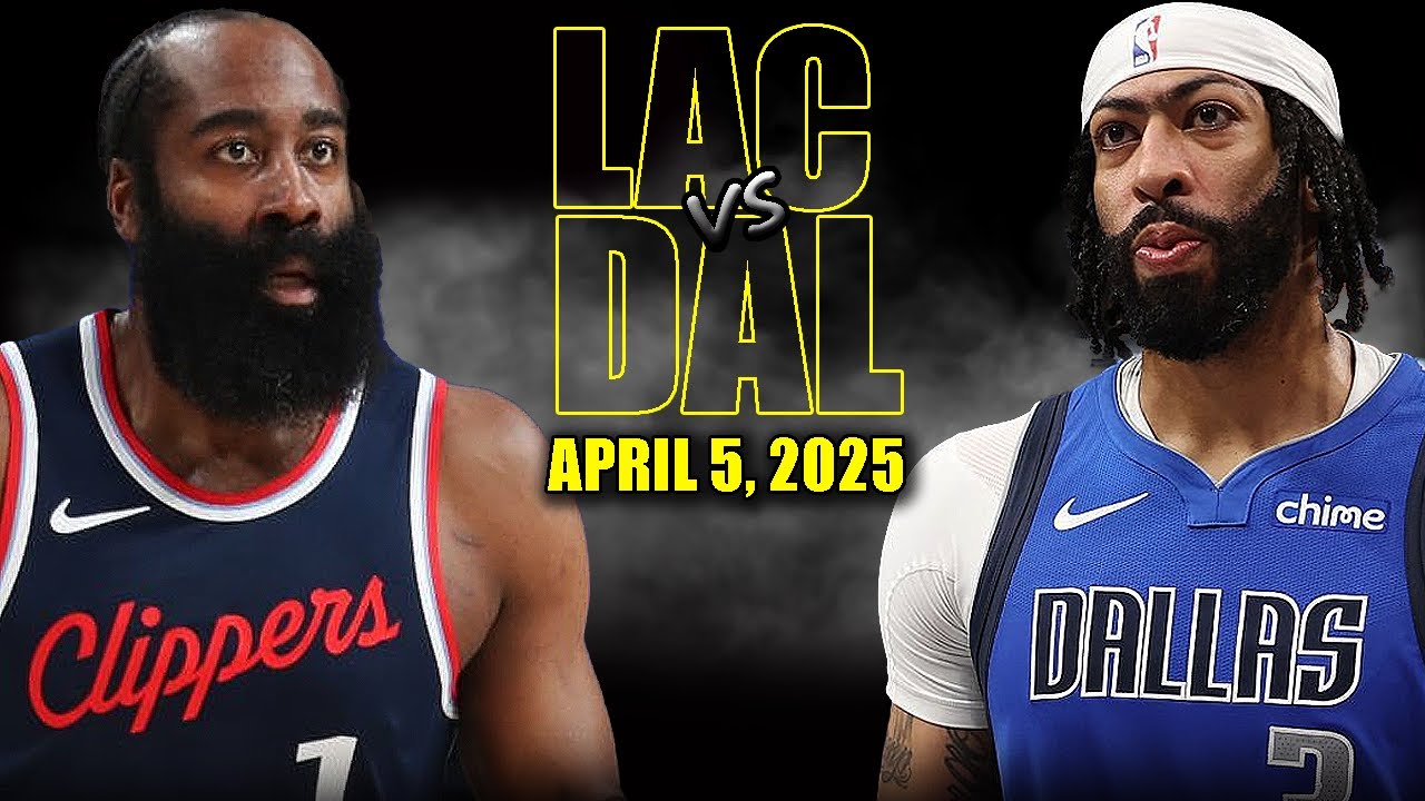 Los Angeles Clippers vs Dallas Mavericks Full Game Highlights - April 5, 2025 | NBA Regular Season