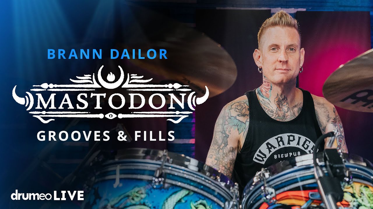 Mastodon Grooves & Fills | Brann Dailor