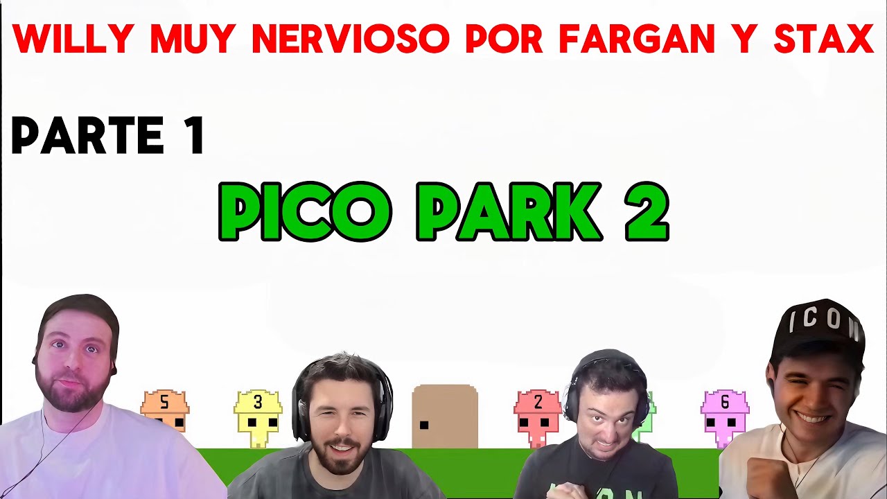 Willy se pone nervioso por Fargan y Stax | Pico Park 2