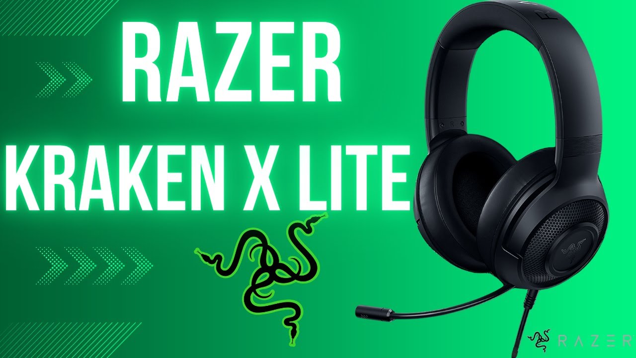 Razer Kraken X Lite - Unboxing & Setup