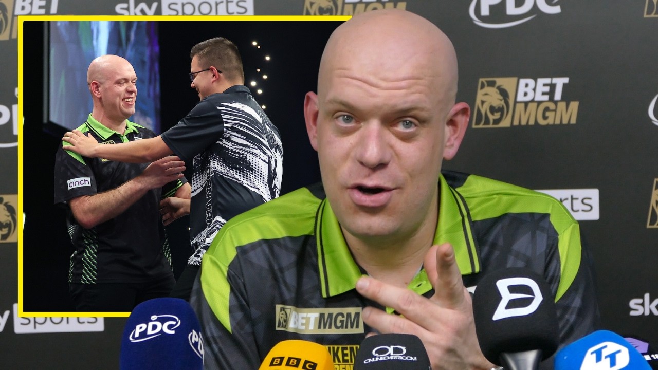 'I NEVER SAID THAT!' - Michael van Gerwen RESPONDS over 'DUTCH NUMBER ONE' question