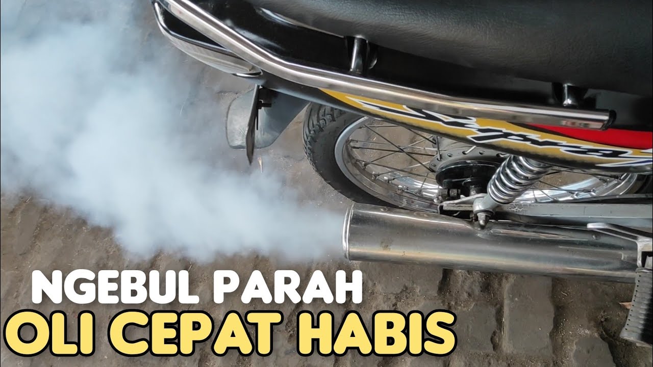 Supra ngebul parah, mirip fogging nyamuk. ini penyebabnya..