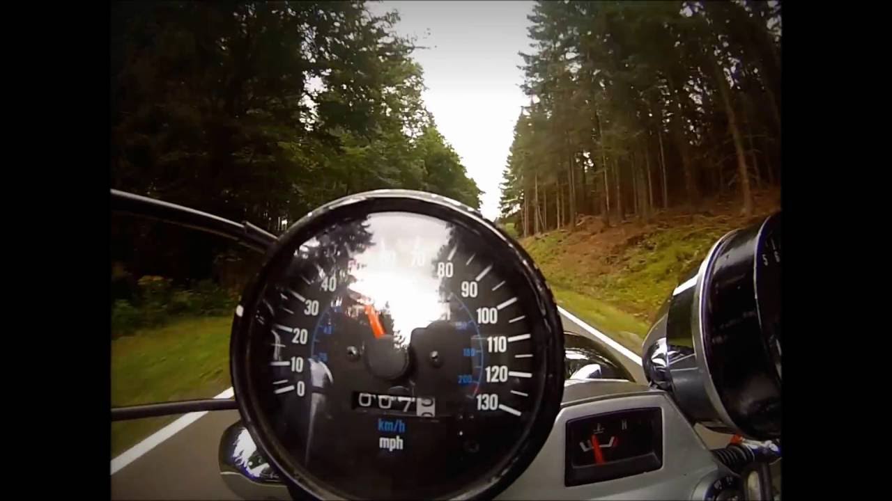 Recon trip (Harz Mountains) - 1986 Kawasaki LTD454 / EN450 Streetbike