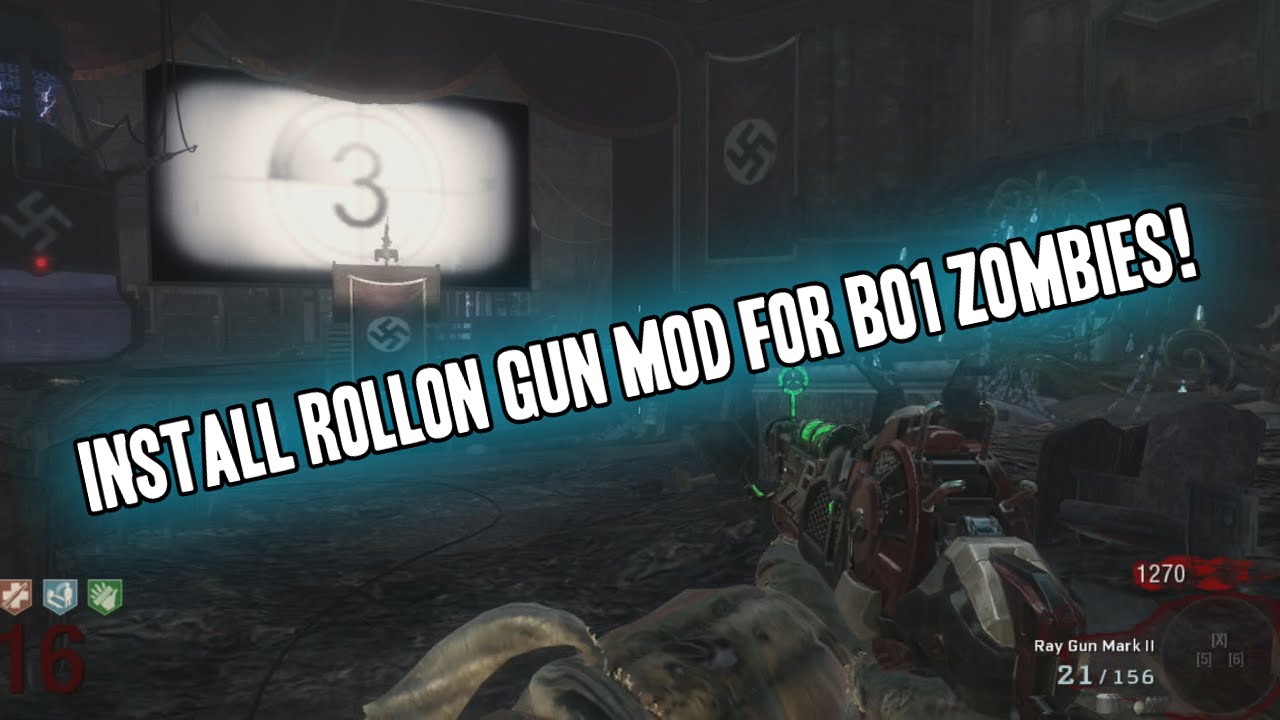 Black Ops 1 Zombies : Install Rollon's Gun Mod Tutorial! 2016