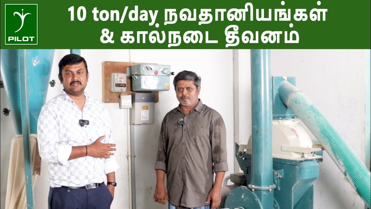 10 ton/day Cattle Feed & Millet production in Hammer Mill