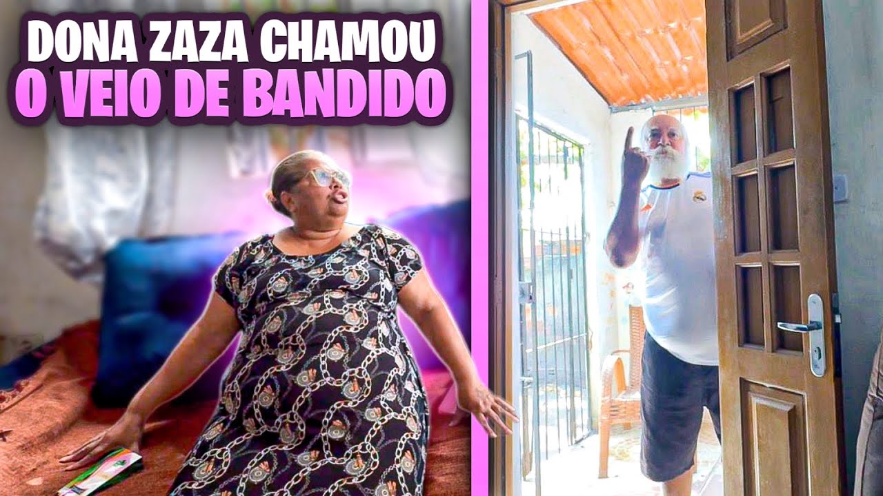 DONA ZAZA CHAMOU LUIZ DO SOM DE BANDIDO | IZALICK 
