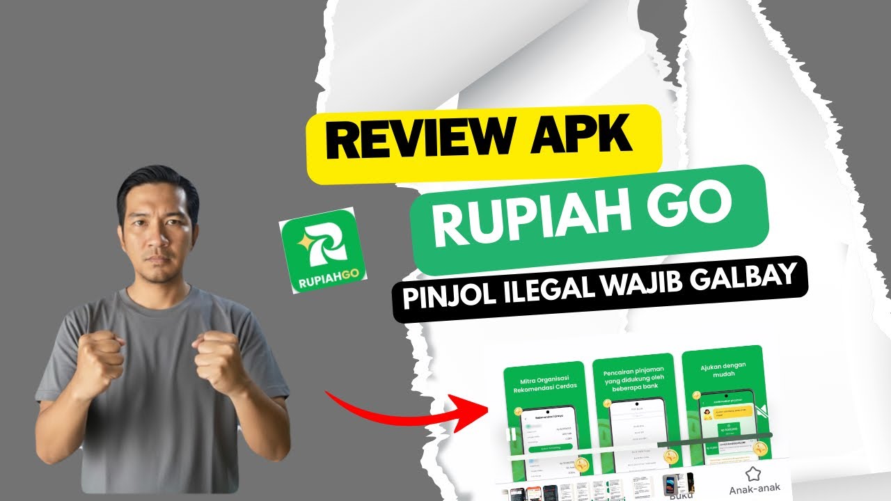 REVIEW APK RUPIAHGO ‼️ PINJOL ILEGAL WAJIB GALBAY