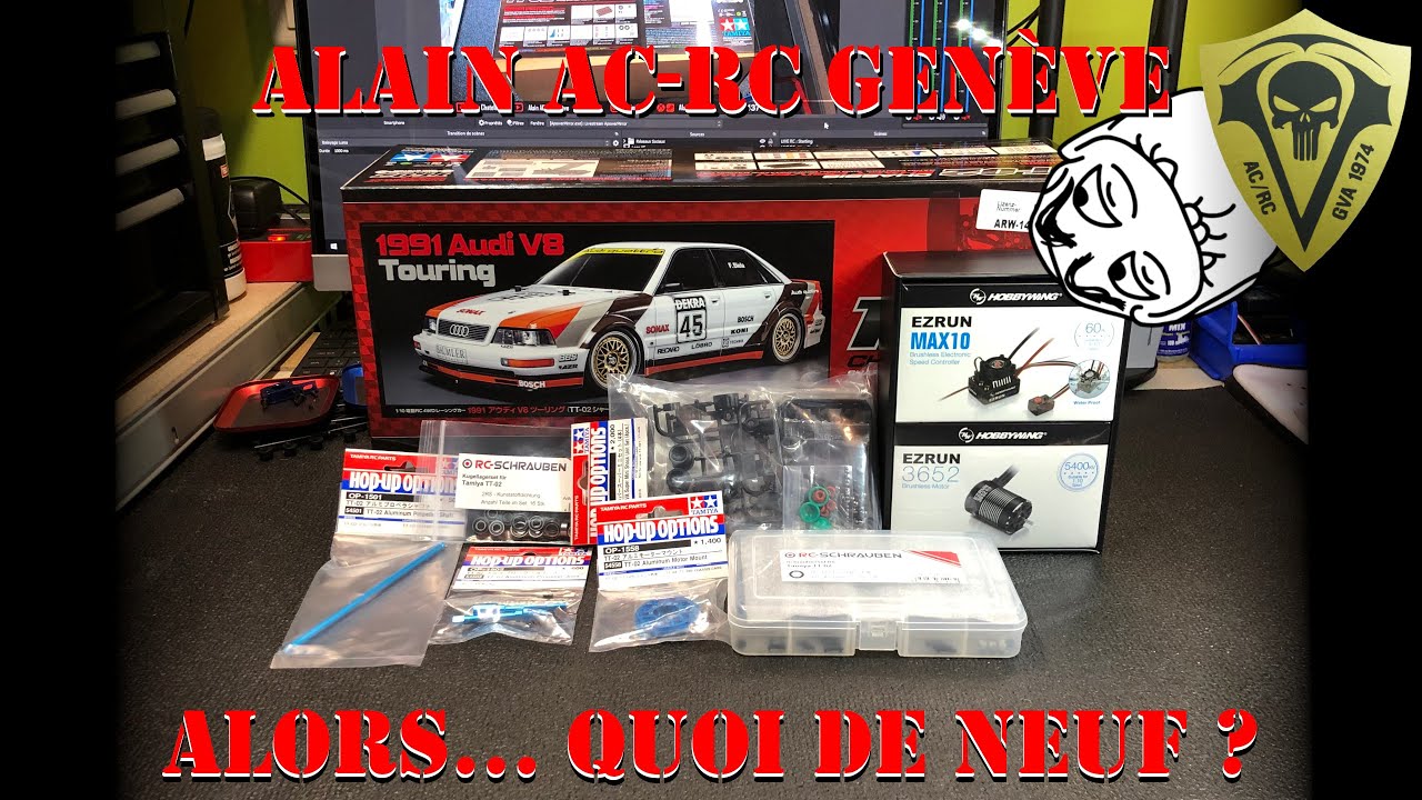 ALORS... quoi de NEUF ? Unboxing Tamiya, la marque de mon enfance