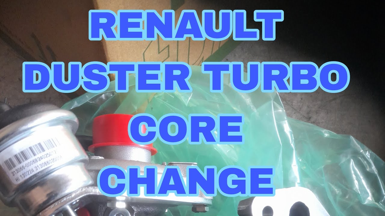 RENAULT DUSTER TURBO CORE ASSEMBLY CHANGE