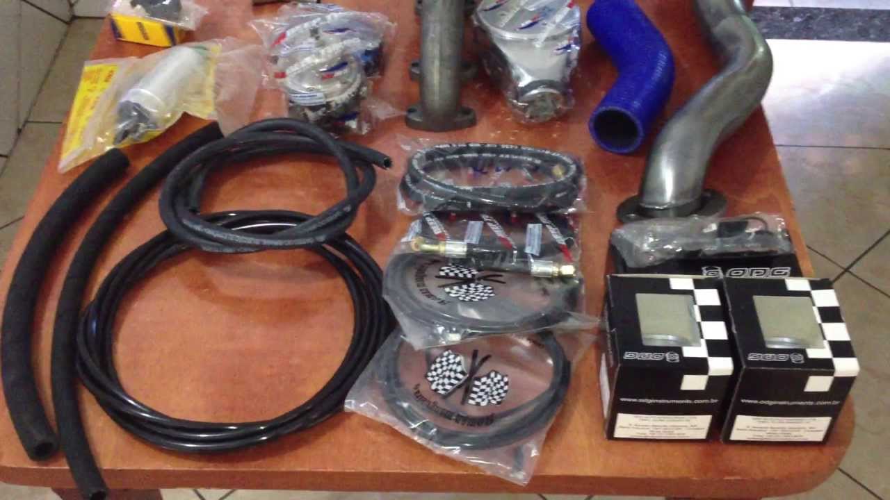 Kit Beep Turbo pulsativo no farol com Turbina Master Power R474 Refluxo .50/.48 eixo 49,5/rotor 47