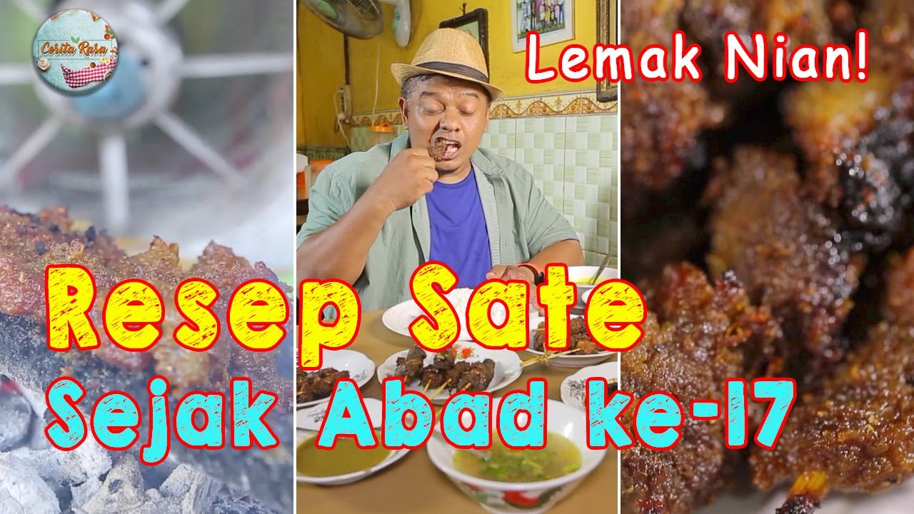 Resep Sate Sejak Abad ke-17 Palembang, Hanya Ada di Sate Wak Din Palembang