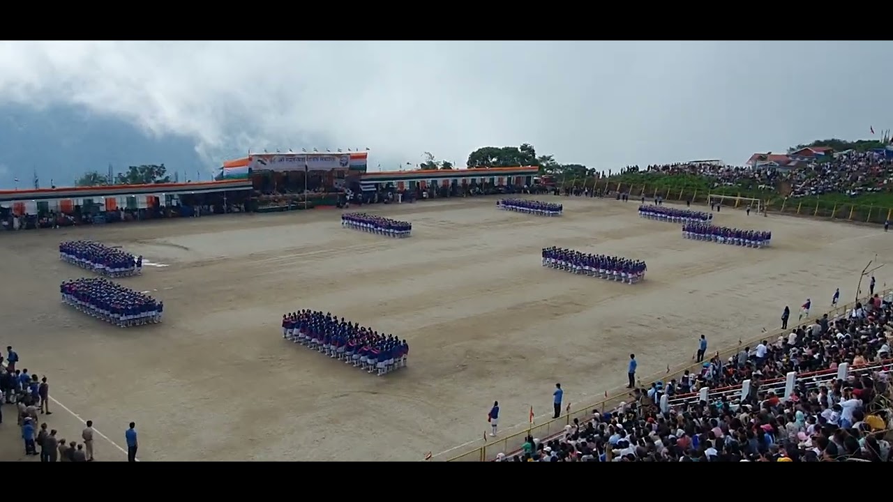 ST Teresa's Girls higher secondary school Darjeeling Happy 78 Independence day 🌼
