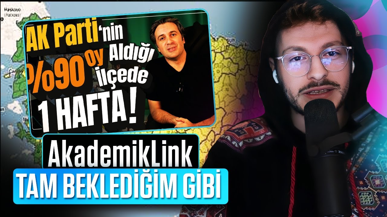 Purplebixi AKP''NİN %90 OY ALDIĞI İL&Ccedil;EDE BİR HAFTA İzliyor w/@AkademikLink