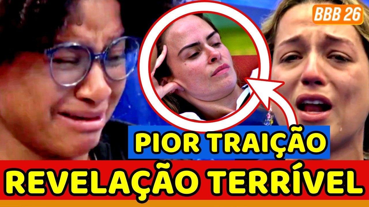 ‼️⚠️BBB26 INGRATA! MILENA JÁ ERA: REVELAÇÃO AFUNDA DE VEZ AMIZADE e CHORO POR BRENO PIORA TUDO