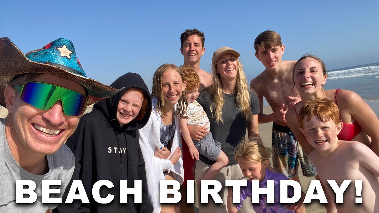 Beautiful Beach Birthday Surprise!