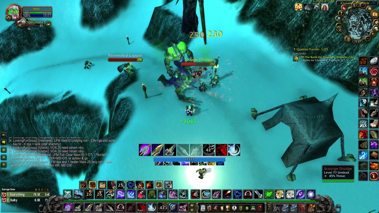 The Battle For Crusaders' Pinnacle (WOW WOTLK quest)