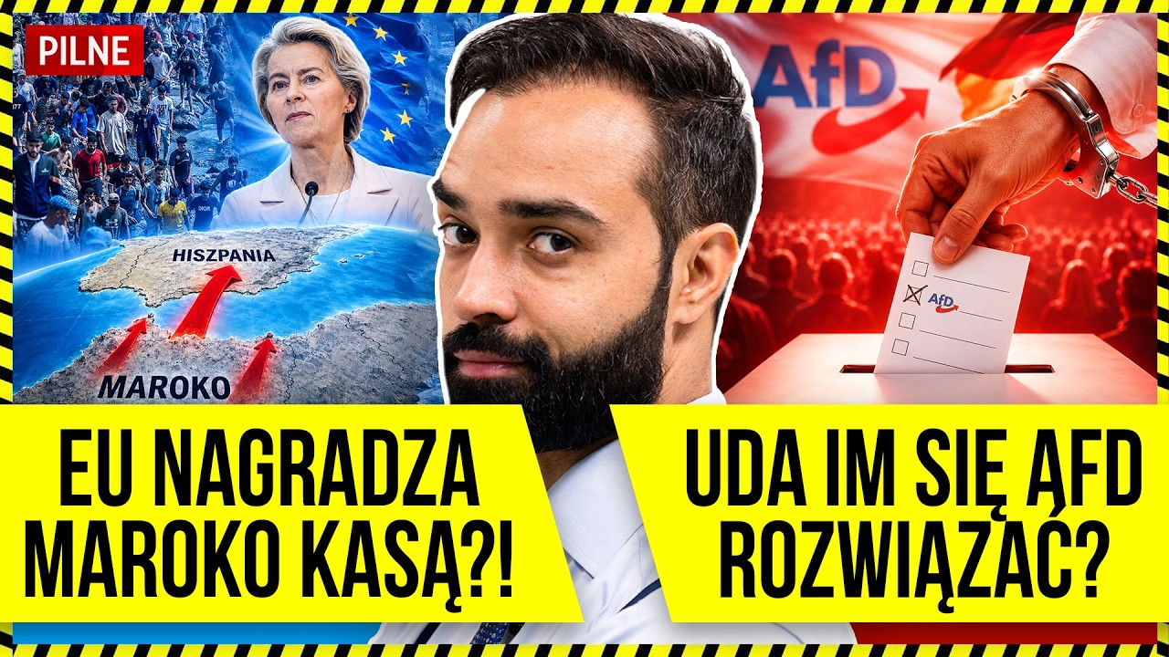 MAROKO SZYKUJE 2 INWAZJĘ NA CEUTĘ, AFD NR 1 W NIEMCZECH, PAŃSTWO ZAJRZY LEKARZOM DO PORTFELI