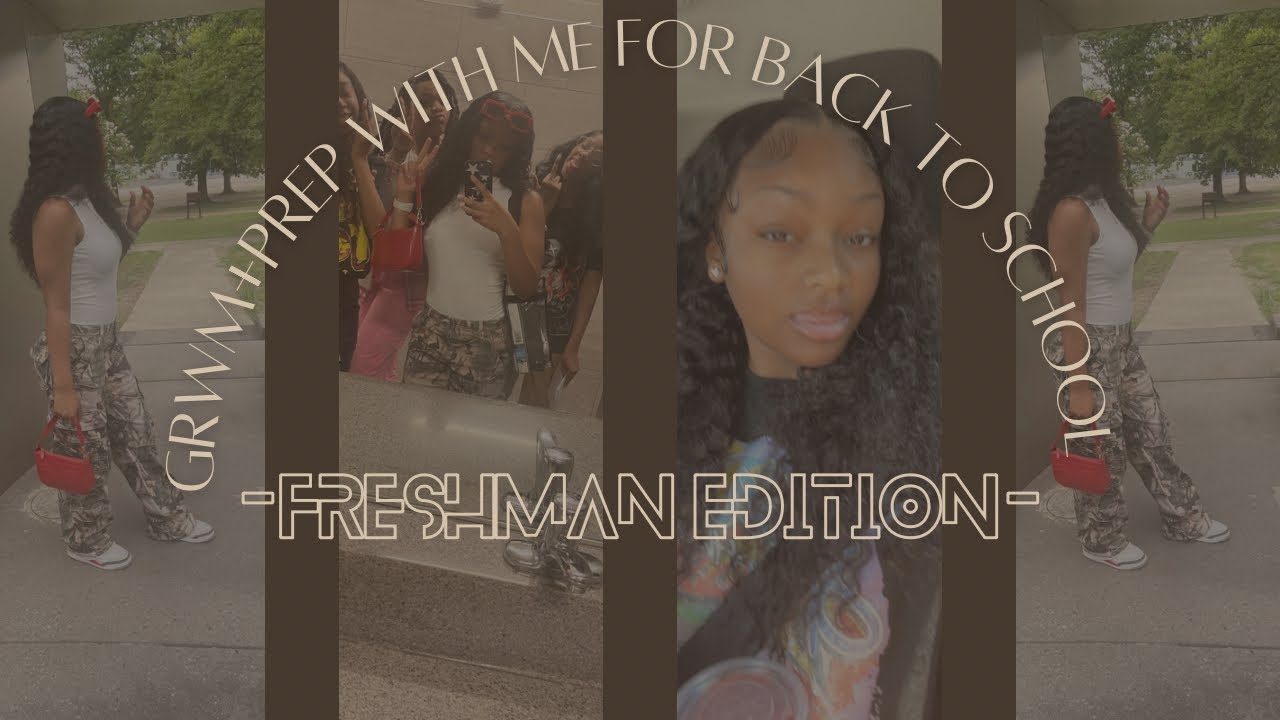 BACK TO SCHOOL GRWM ✰: prep with me for the first day|(freshman edition)