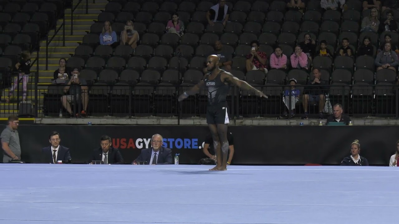 Donnell Whittenburg - Floor Exercise - 2023 Core Hydration Classic - Men Session 1