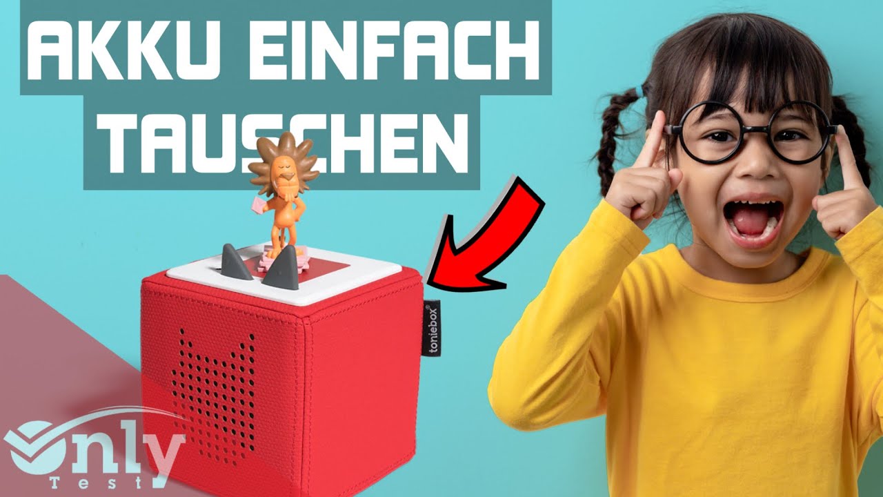 Toniebox Akku lädt nicht - einfach tauschen Anleitung