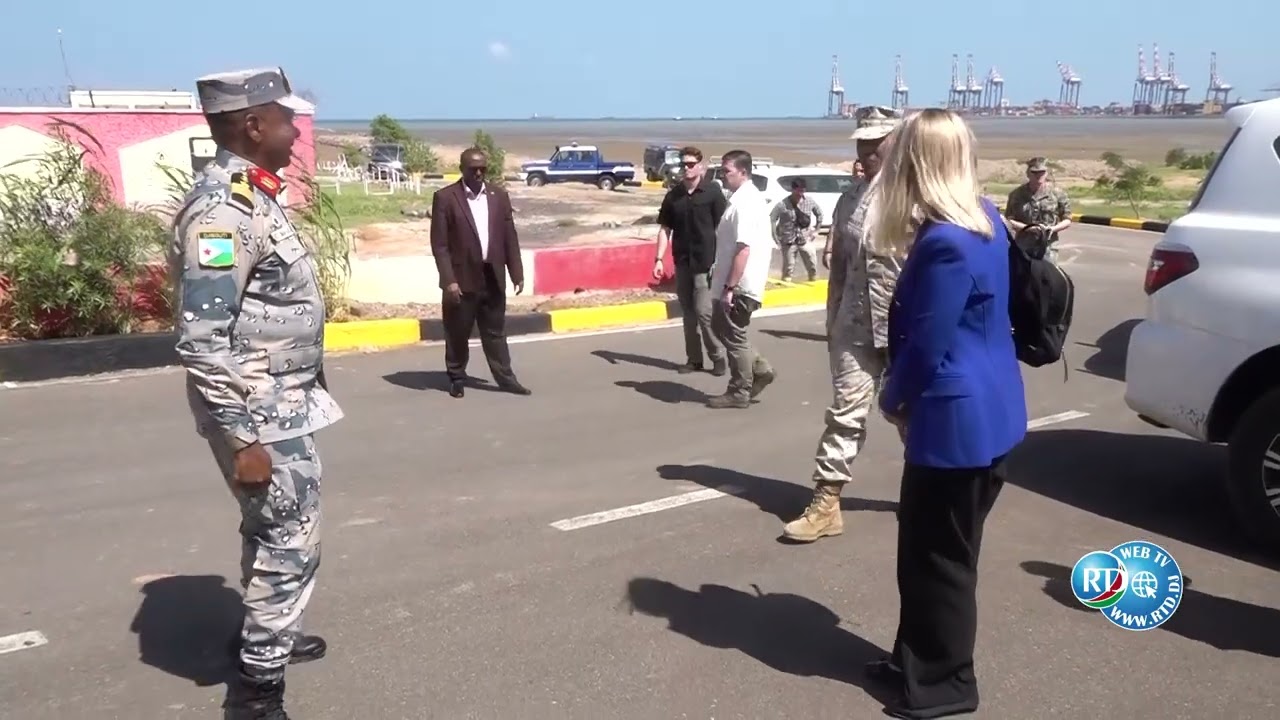 Garde-Côtes Djiboutienne/ Le Commandement des Etats-Unis AFRICOM s'est rendu au camps de Doraleh