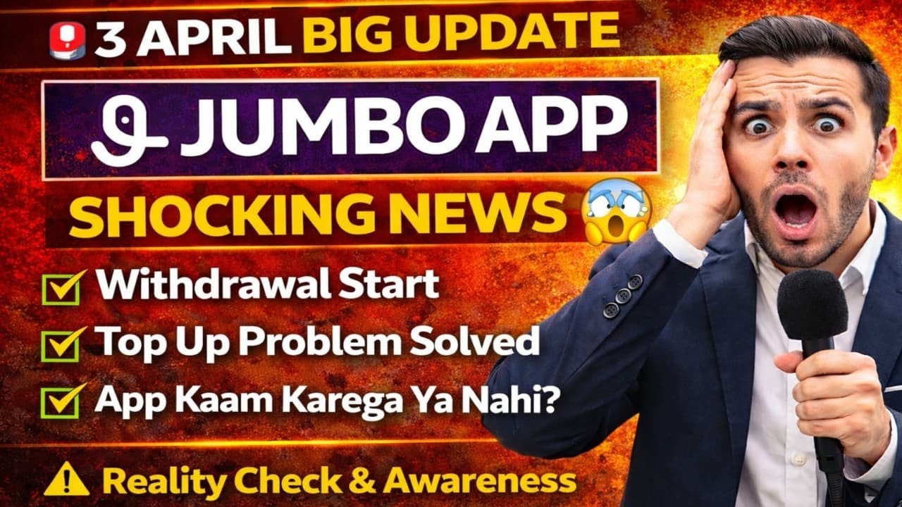 Jumbo App Kaise Use Kare || Jumbo App Withdrawal Problem || Jumbo App Real Or Fake