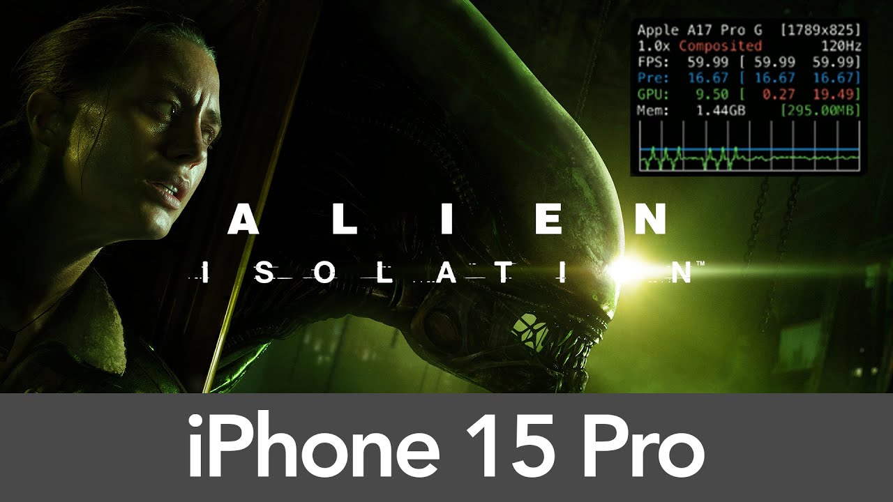 iPhone 15 Pro Alien Isolation - Performance