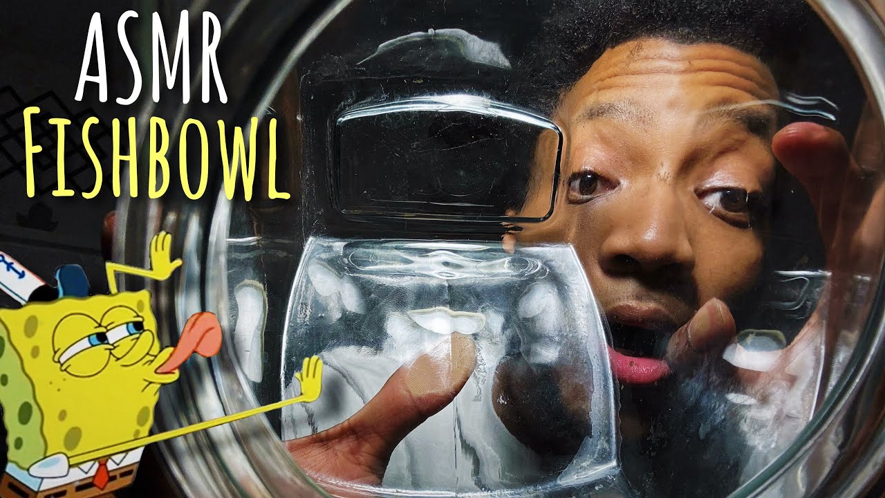 ASMR Fishbowl Effect 🐠🥣 ... with a twist | Inaudible Whispering Mouth Sounds