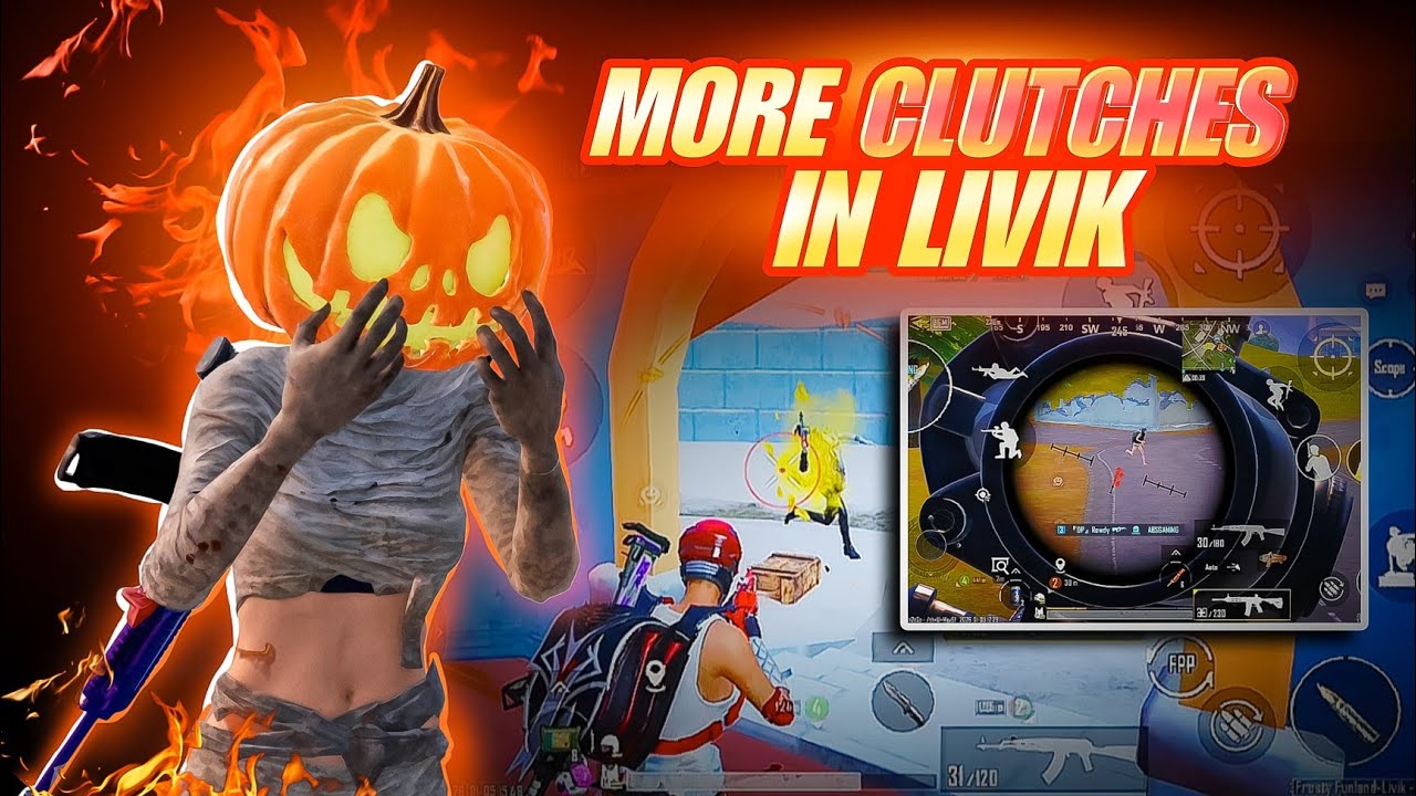 MORE CLUTCHES IN LIVIK 😈🔥 | BGMI INTENSE GAMEPLAY