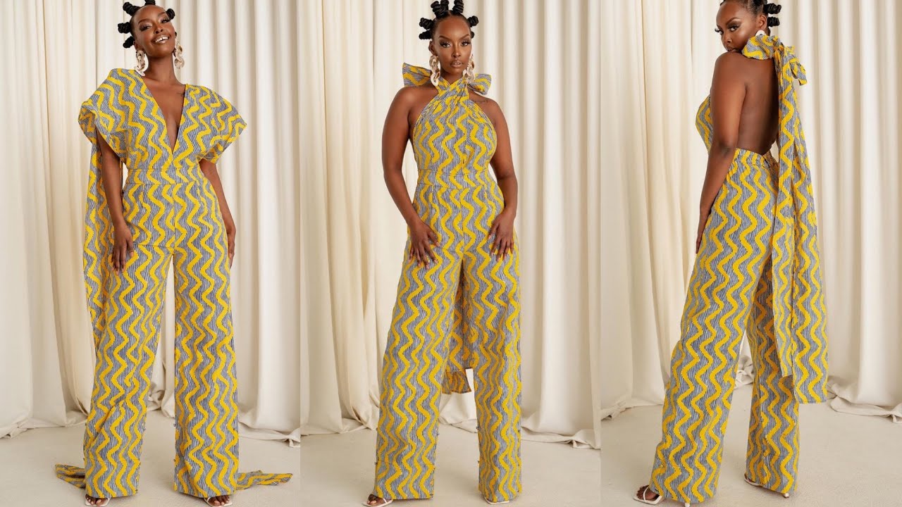How To Cut And Sew An Infinity/ Multiple Wrap Jumpsuit.
