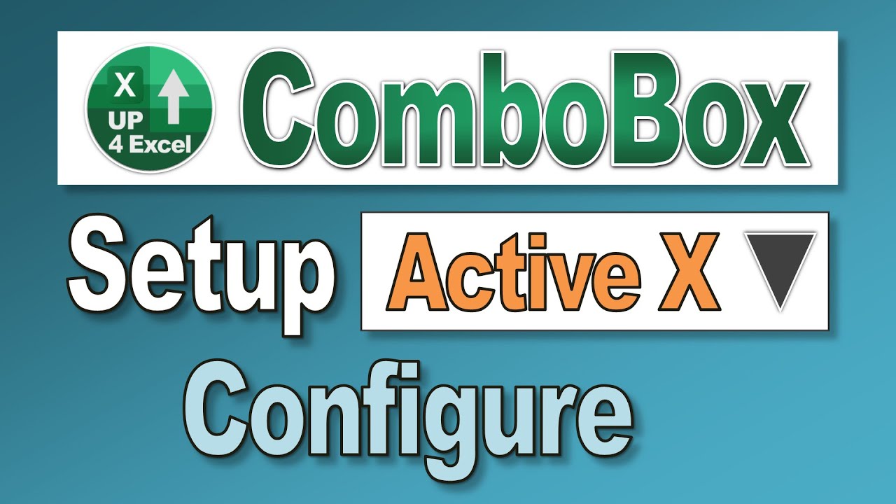 Как настроить список комбинированных списков ActiveX