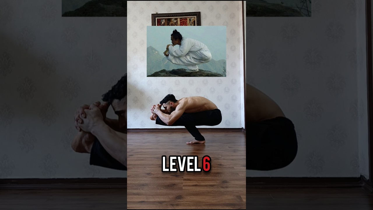 Hardest shaolin poses from level 1 to level 8 