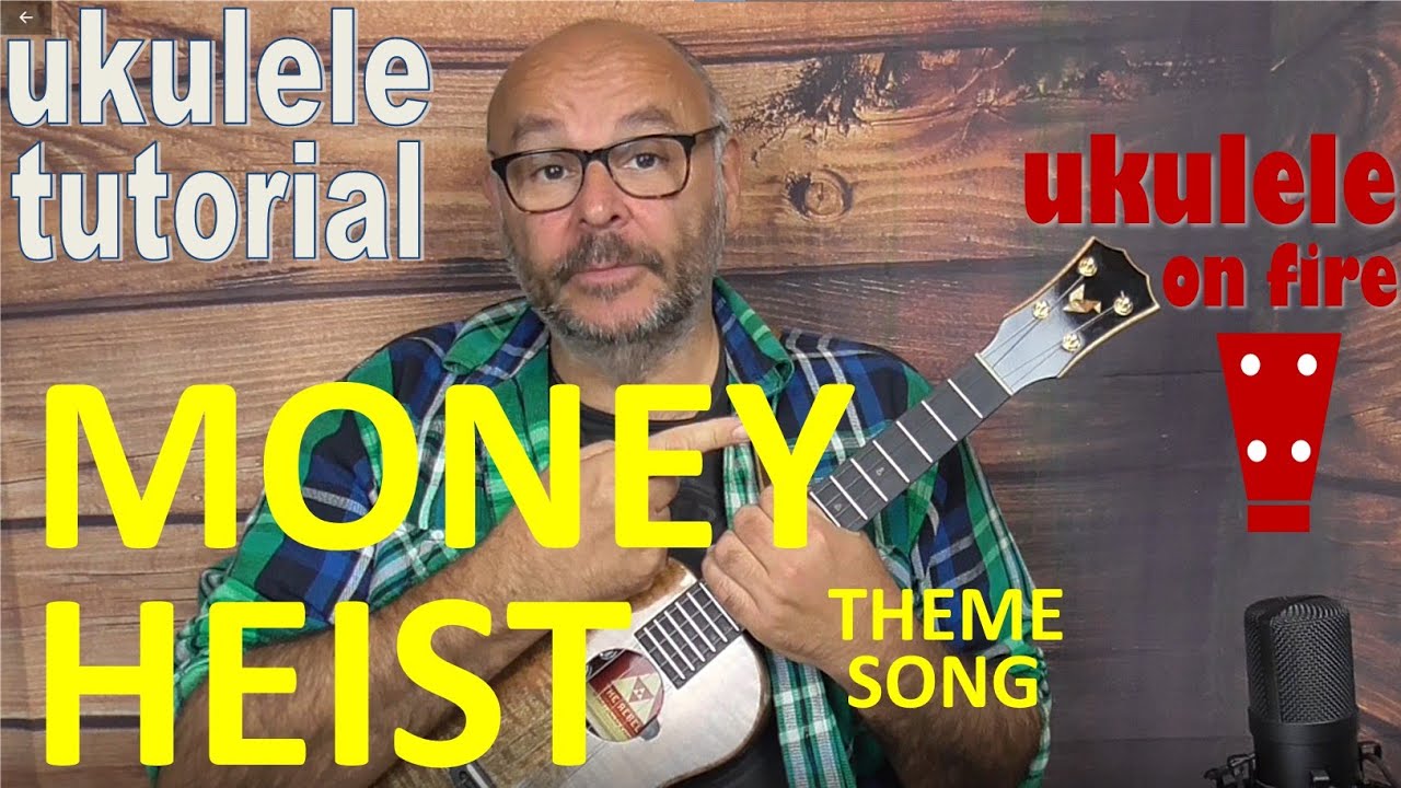MONEY HEIST/CASA DE PAPEL - THEME SONG (Cecilia Krull) - Ukulele-Tutorial - Ukulele the easy way