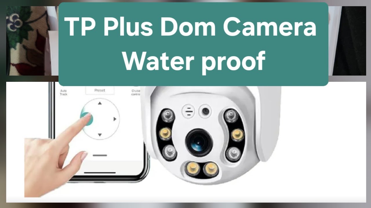 TP  Plus 5mp Outdoor Smart WIFI wwireless Camera | DOM Camera | IP Camera | Spy Camera | 