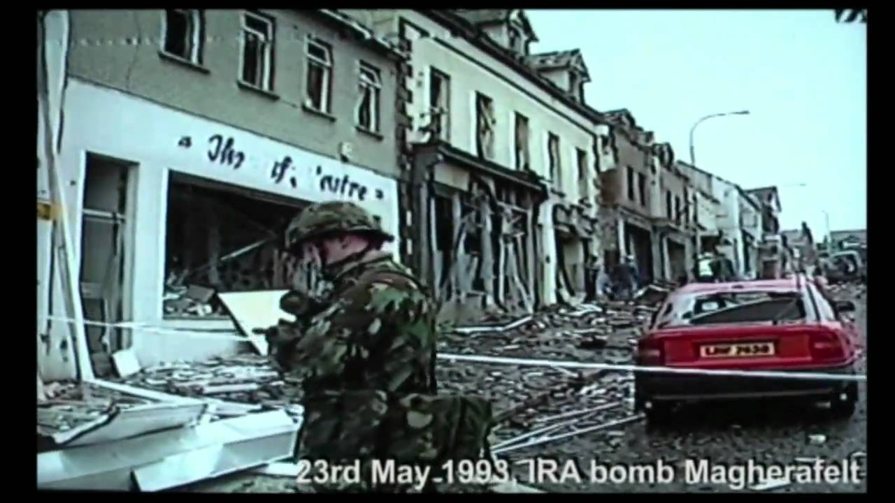 Magherafelt , IRA bomb, 23rd May 1993