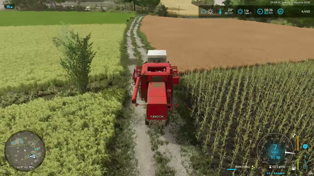 Żniwa rzepaku i to na nowej dzierżawie- Farming Symulator 22 ,, Gr Tomcio