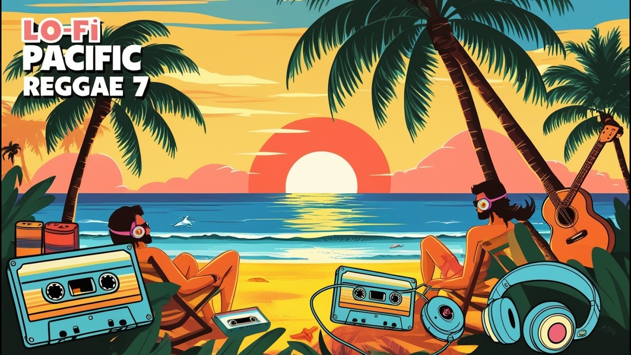 ✨ Smooth Pacific Rhythms: Lo-Fi Reggae Vol. 7 🎶 Ocean Dreams 🌊  Pacific Chill Vibes: Lo-Fi Reggae 7