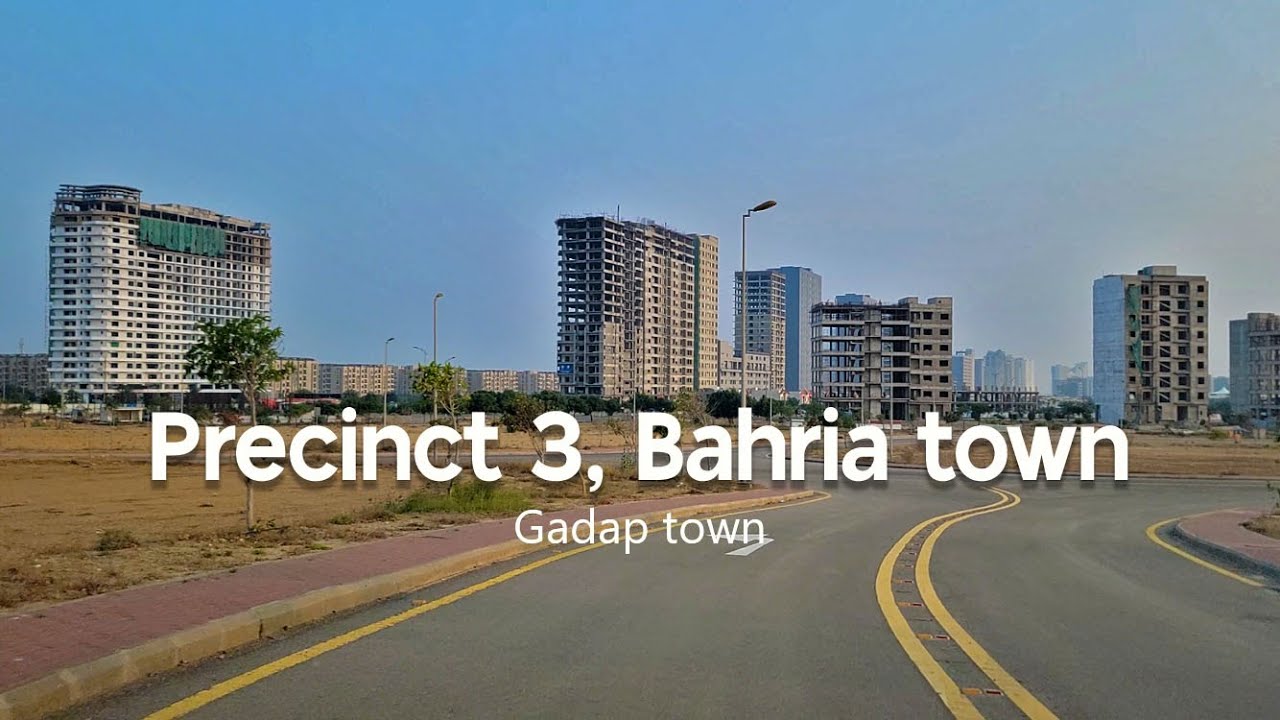 Bahria town Karachi | precinct 3 | Karachi Street View | 26th November 2023