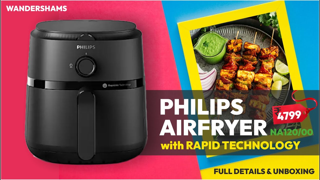 Philips NA120/00 Air Fryer Review: Is It Really Healthier? | Wanders Shams