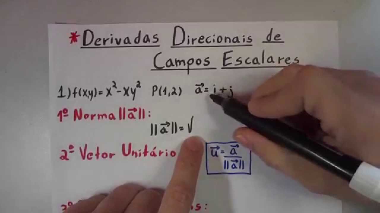 Derivada Direcional / Campos Escalares #1