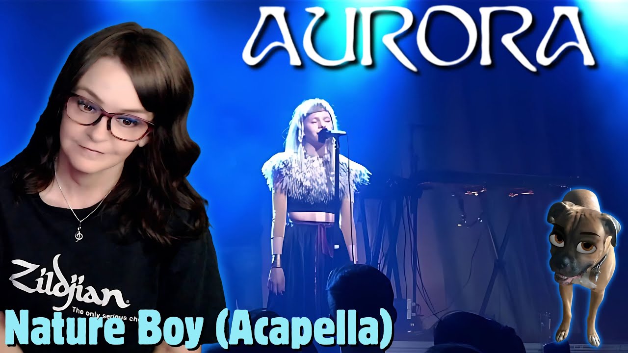 AURORA - Nature Boy (Acapella - Live Amsterdam 2018) | REACTION