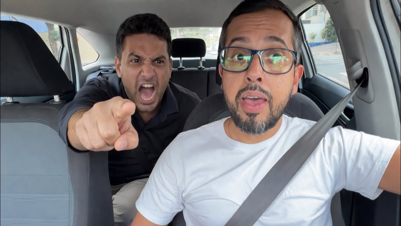 HOJE foi PEDRADA na UBER em Goiânia!