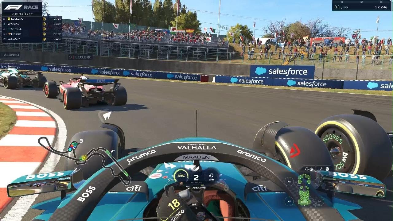 F1 25. GP PRÁCTICA 110. JAPÓN 50%. ASTON MARTIN. STROLL.