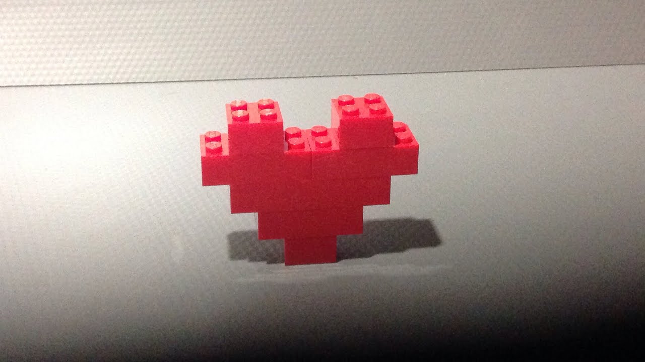 (Tuto) Comment faire un c&oelig;ur rouge en Lego