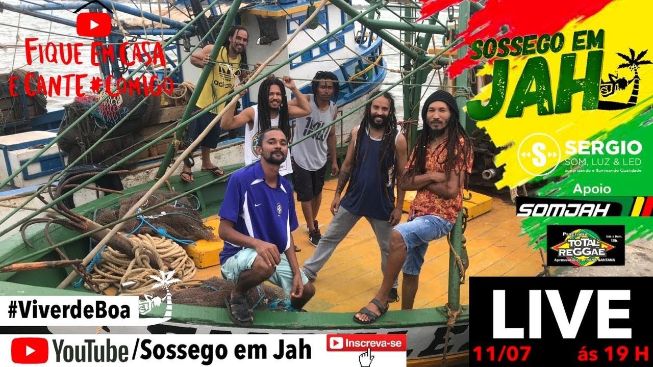 Live Sossego em Jah #viverdeboa #fiqueEmCasa e cante #comigo