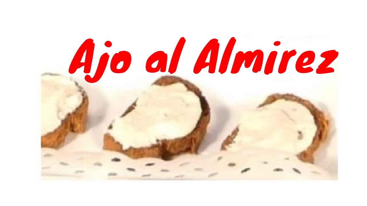 CÓMO HACER AJO AL ALMIREZ - Comida Típica Altiplano Granada