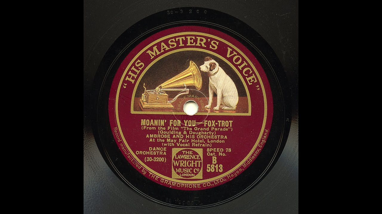 Ambrose And His Orchestra - Moanin' For You (HOT!!)